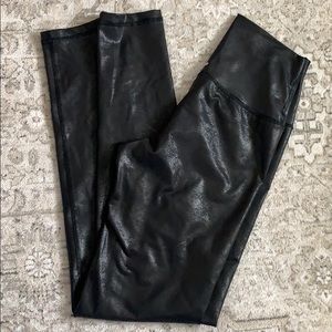 Aerie faux leather leggings